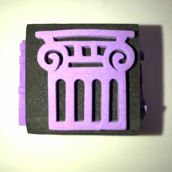 CHUNKY Foam Rubber Stamps, Great for KIDS! Floral, Dragonfly, Leaf Set of 7 NEW! - Picture 8 of 9